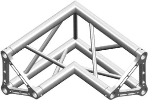 TX30 2-way 90° corner, internal vertex - Litec Truss TX30SA