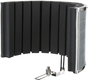Écran diffuseur acoustique SHOWGEAR DDS-02 - Bonnettes de mousse et filtre anti-pop micro