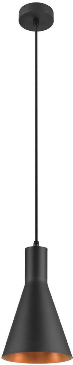 SLV LALU® SET, suspension, base E27, CONE 15, longueur de suspension 200 cm, 1 x max. 4 W, noir - Lampes pendulaires