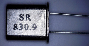 Ersatzteil Quarz 830,900 MHz UHF-204 grand - Pièces de rechange