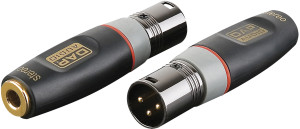 DAP-Audio XGA35 - XLR/M 3 broches vers Jack/F symétrique - Adaptateurs