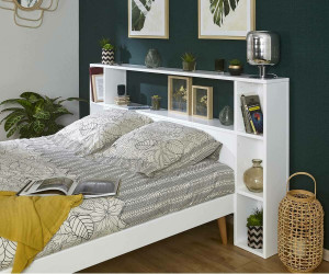 Ma Chambre d'Enfant Tête de lit adulte Pola  Blanc 140 cm
