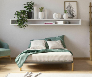 Ma Chambre d'Enfant Lit ado 2 places Omly  140x190 cm