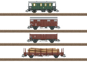 Güterwagen-Set Nebenbahn