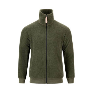 Aclima Reborn Terry Jakke I Ull (M) Herre, Olive - Str. 2xl