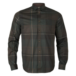Härkila Akse Skjorte, Shadow Brown Check - Str. Xl