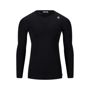 Aclima Warmwool Trøye Herre, Sort Str. L