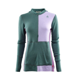 Aclima Warmwool Hoodsweater W/zip (W) Dame - Str. Xs