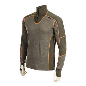 Dovrefjell Jegern Wool Mesh Polo (M) Herre - Str. L