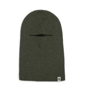 Aclima Balaklava/lue, 100 % Ull - Olive Night