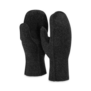 Aclima Reborn Felted Mitten, Ullvotter - Dark Grey - Str. L