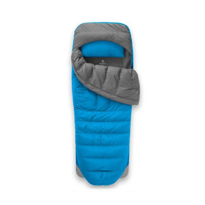 Zenbivy Zipbed Down -4°c, Xl Sovesystem, Blue/grey