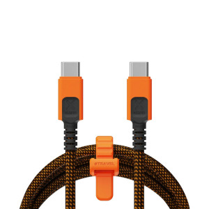 Xtorm Usb-C Til Usb-C Pd Duraflex Flettet Kabel 240w, 1,5m