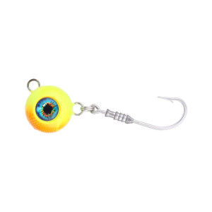 Wiggler Deep Seeker Glow, 300 Gram - Yellow/orange
