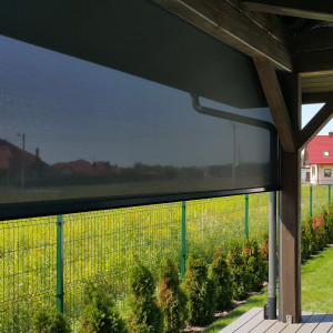 Roleta tarasowa screen na wymiar 100x140 cm refleksola 3%