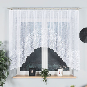 Firanka żakardowa gotowa KINGA rozmiar 300x140 cm 023391