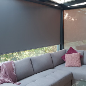 Roleta RM45 wielkogabarytowa 150x220 cm w kolorze "antracyt"