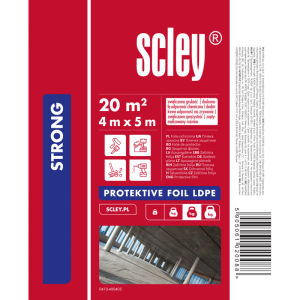 Folia Malarska Strong Ldpe 0,04mm (20m2)