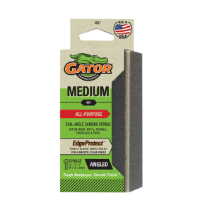 Gator Gąbka ścierna Podwójnie ścięta średnia