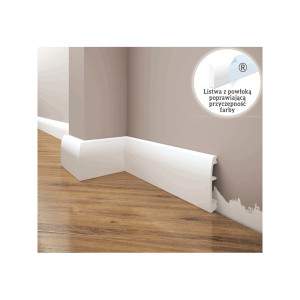 Listwa Przypodłogowa, Cokół Creativa Lpc-06 244cm