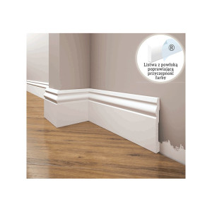 Listwa Przypodłogowa, Cokół Creativa Lpc-08 244cm