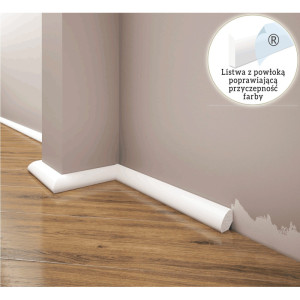 Listwa Przypodłogowa, Cokół Creativa Lpc-12 244cm
