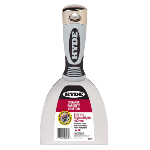 Hyde 06579 Skrobak 4" (10,16cm) Pro Stainless Steel