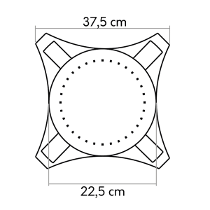 C1002-2w Nasada Kolumny Mardom Decor