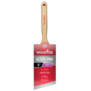 Skośny Pędzel Do Farb Akrylowych I Emalii Lateksowych Soft - Wooster 4170 3" (7,6cm)