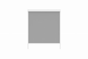 MARKIZA TARASOWA MANUALNA 270X218 CM ŚCIANKA BOCZNA DO PERGOLI 3M ALUMINIOWA BIAŁA