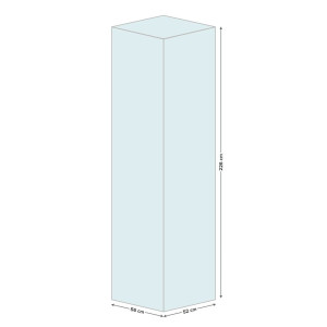 POKROWIEC NA OGRZEWACZ GAZOWY 56X52X226 CM