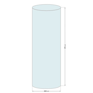 POKROWIEC NA OGRZEWACZ GAZOWY 85X215 CM