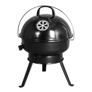 GRILL WĘGLOWY MIR2014 PRZENOŚNY Z POKRYWĄ