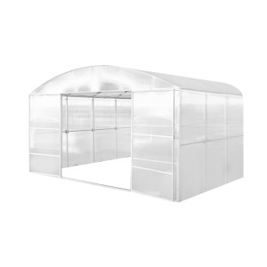 SZKLARNIA OGRODOWA HESTIA PLUS 4X12 M PROFIL 40X20 MM POLIWĘGLAN 6 MM