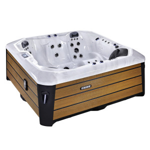 WANNA WOLNOSTOJĄCA OGRODOWA SPA Z HYDROMASAŻEM DLA 6 OSÓB 1250 LITRÓW 45 DYSZ