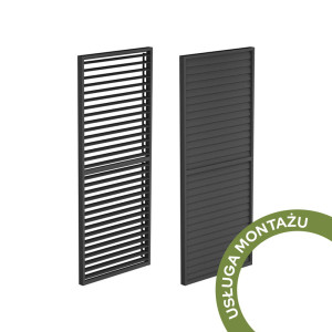 USŁUGA MONTAŻU - PANEL ŻALUZJOWY DO PERGOLI OGRODOWEJ LUXE