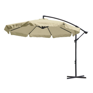 PARASOL OGRODOWY CZAPLA UV 50+ BEŻOWY