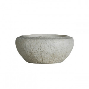 DONICA CORA BOWL 47x47x21,5 CM JASNA DUŻA OGRODOWA