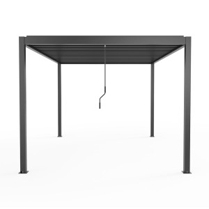 PERGOLA ALUMINIOWA 3x3x2,3 M ANTRACYT