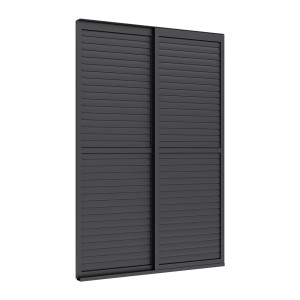 ŚCIANA ŻALUZJOWA PRZESUWNA ELITE 170X258 CM
