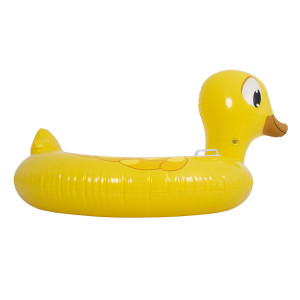 KACZKA DMUCHANA DO PŁYWANIA DUCK BOAT RIDE-ON 113 CM