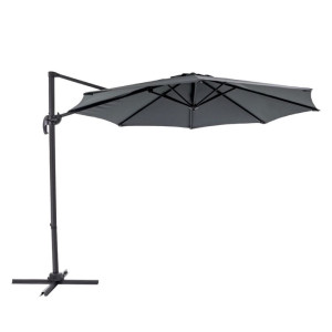 DUŻY PARASOL OGRODOWY - 3,5M GRAFIT