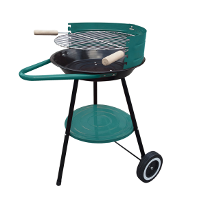 OKRĄGŁY GRILL WĘGLOWY OGRODOWY