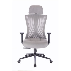 FOTEL BIUROWY ERGONOMICZNY AVERY JASNOSZARY