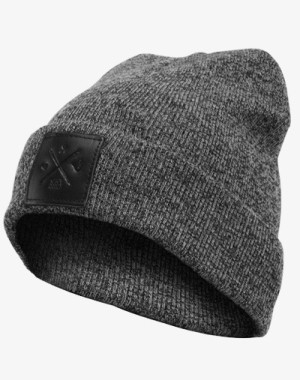 Rough Beanie Granite Strickmütze / Mütze / Strickmütze in Grau (Granite)
