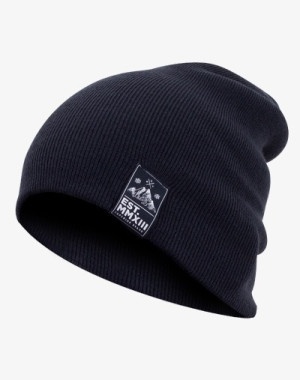 Slouch Beanie Deep Navy Strickmütze / Mütze / Strickmütze in blau
