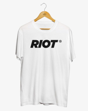 Riot Bold T-Shirt - 100% Baumwolle, Rundhals Tee Shirt, Casual Fit