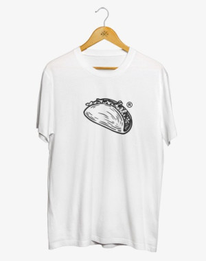 Wood Fries T-Shirt - Fastfood, 100% Baumwolle, Rundhals Tee, Casual Fit