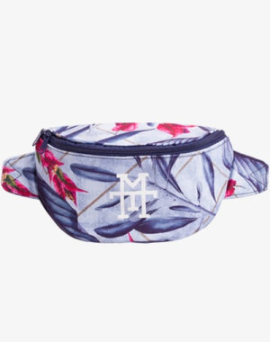 Blue Palm Belt Bag - Gürteltasche, Bauchtasche - Manufaktur13
