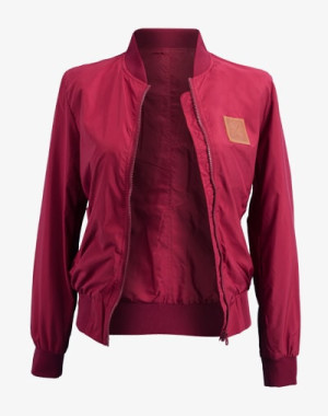 Women Bomberjacke - Übergangsjacke, Blouson, leichte Sommerjacke (Vino) - M13